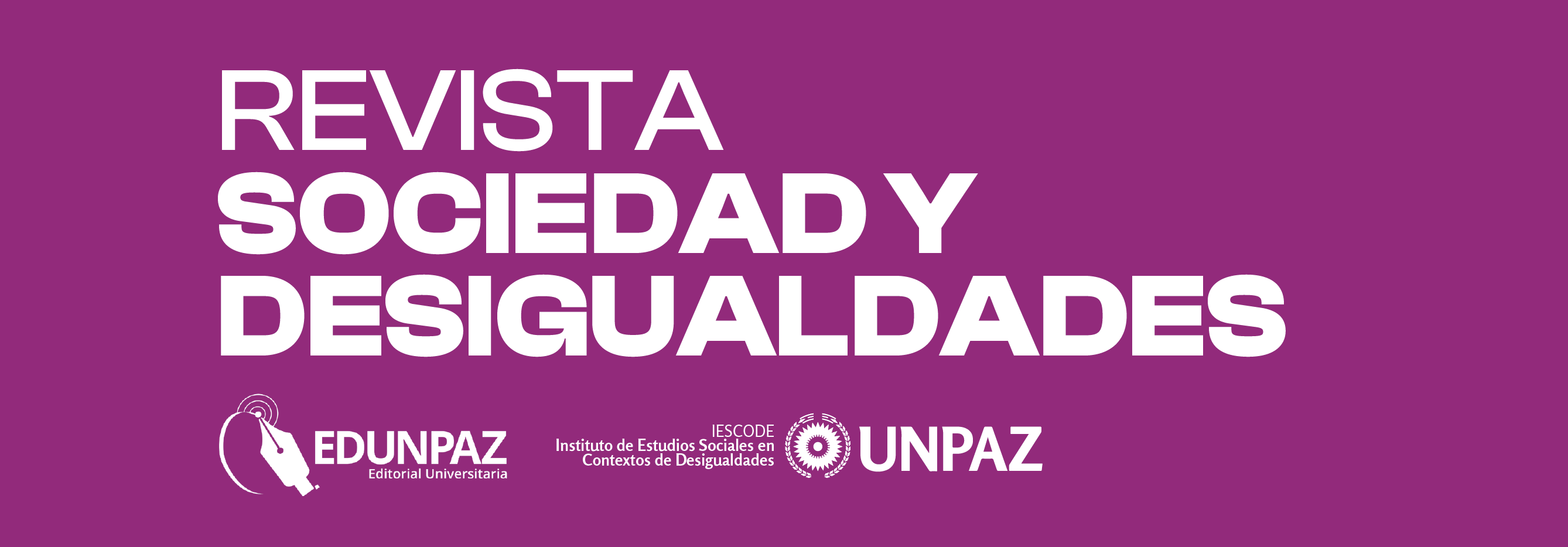 Revista sociedad y desigualdades