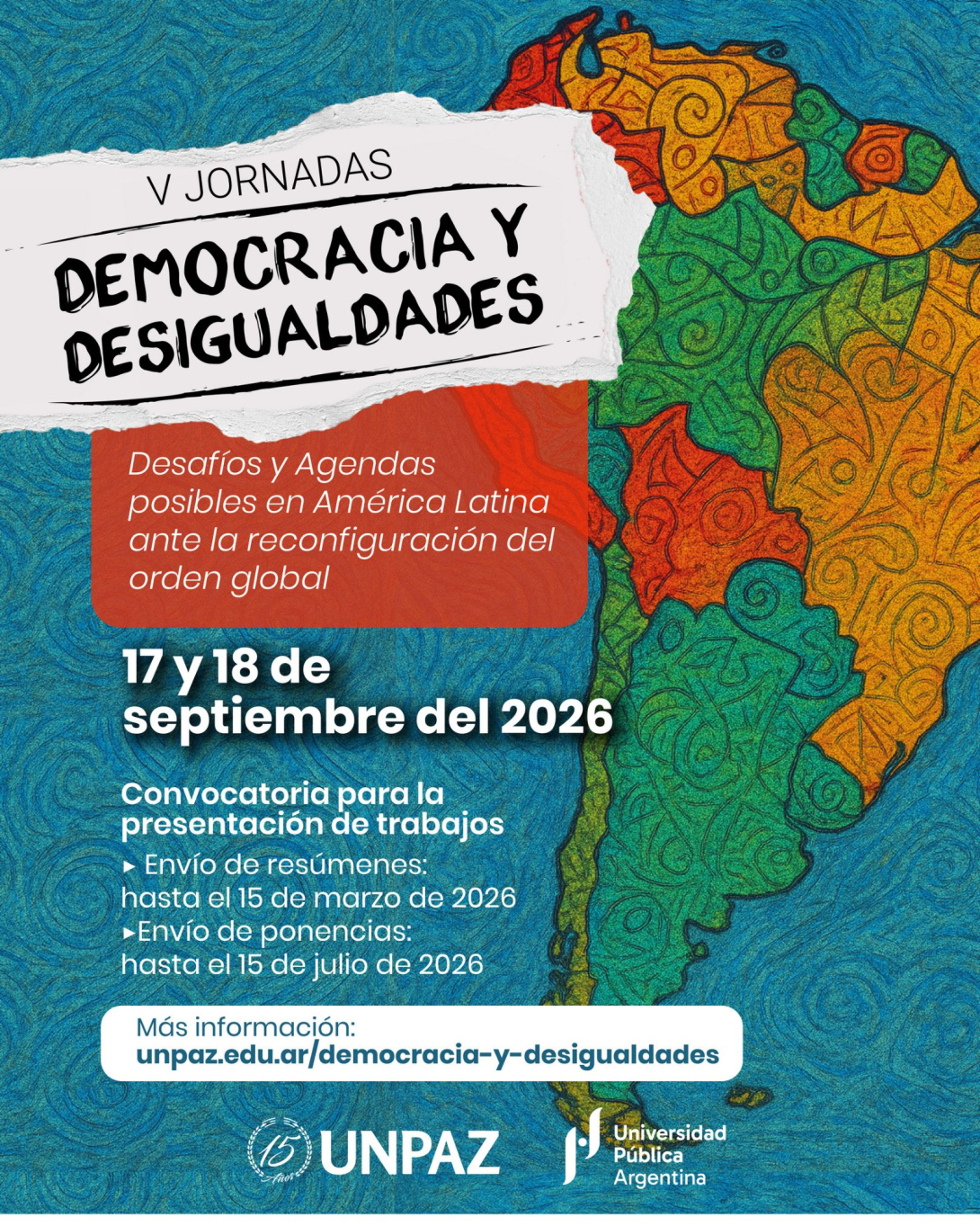 Grupos de trabajo - V Jornadas Democracia y Desigualdades